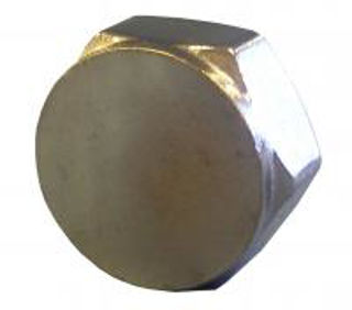 Picture of BF300 brass cap - chrome 1/2"