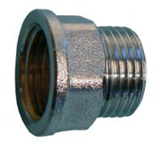 Picture of BF529T brass tap ext - CP 1/2"x1/2"x7/8"