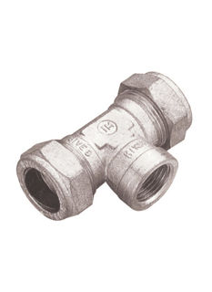 Picture of PX30 chrome fem centre tee 15x15x1/2"FI