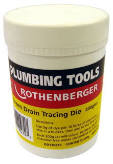 Picture of Rothenberger Drain Tracing Dye Yellow - 200 Grms