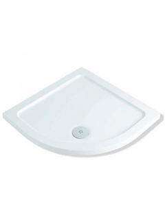 Picture of Stone Resin Low Profile 900X900 Quad Tray White