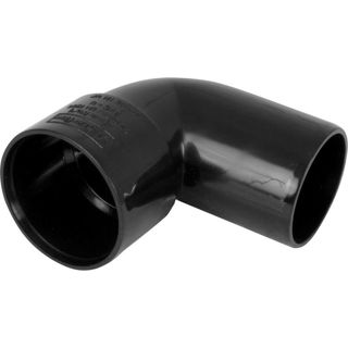 Picture of 40mm Solvent 90° Conversion Bend Black