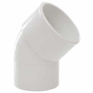 Picture of 32mm Spigot Bend 45 Deg White