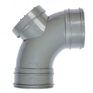 Picture of 110mm 92.5° Double Socket Access Bend Solvent