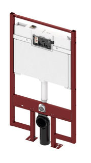 Picture of TECE WC Cistern Frame, Slimline 8cm, Front Actuation H120